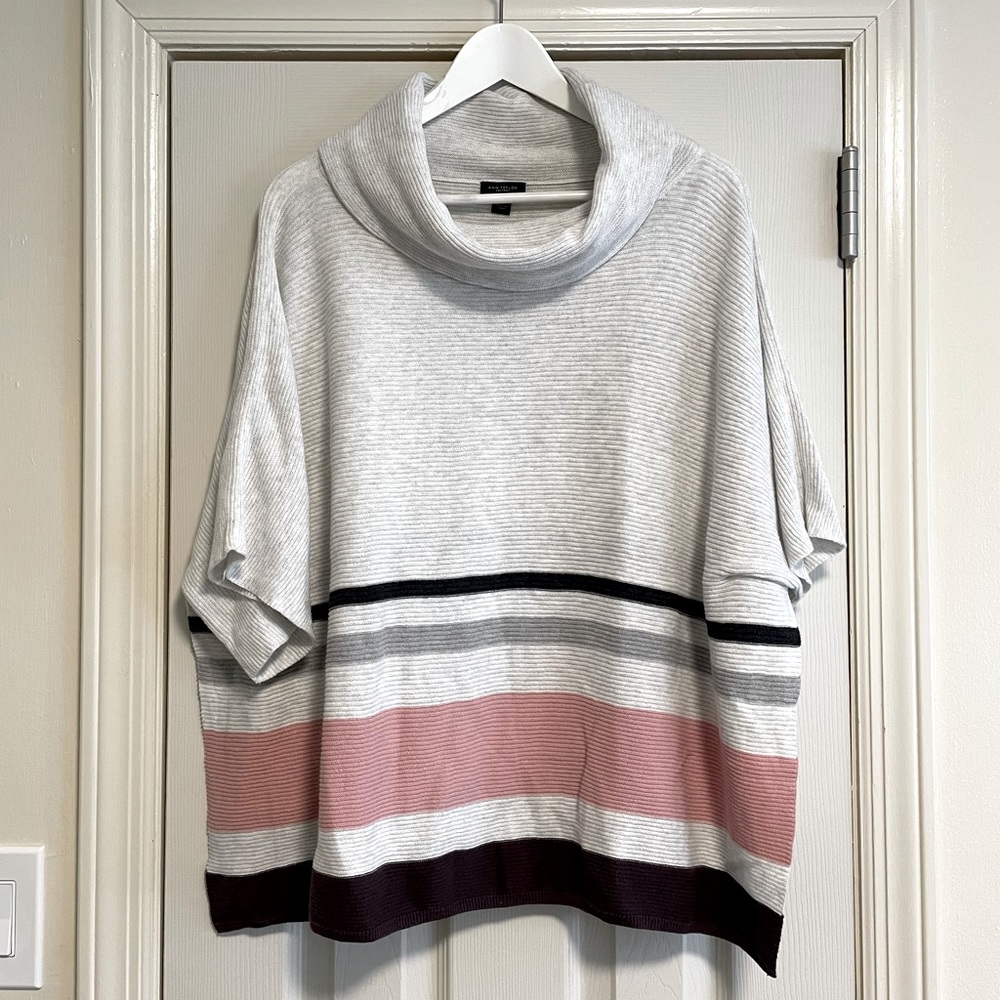 Ann Taylor sweater cape